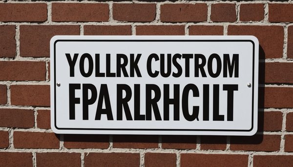 Créez votre plaque pvc sur mesure : durabilité et personnalisation